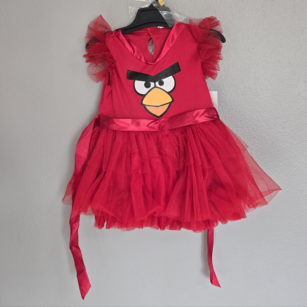 Red Angry Birds Kids Costume/ Size S